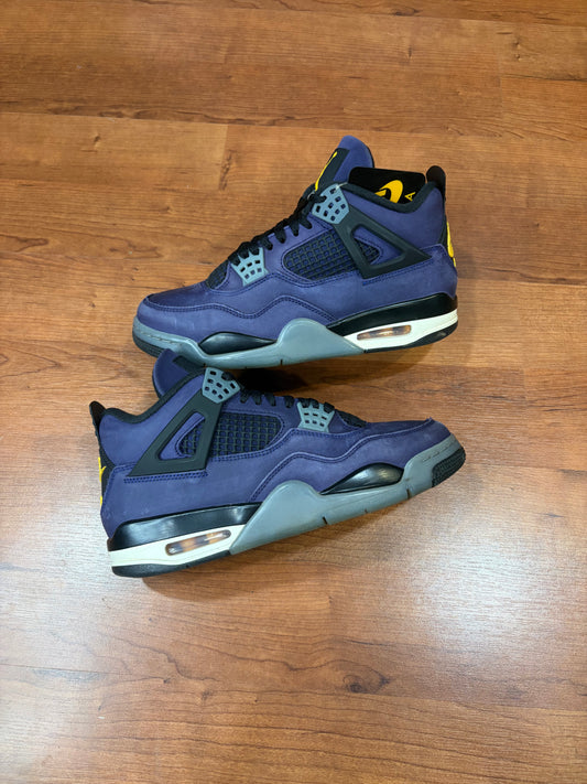 AJ4 Retro Lakers (Size 8 Mens)