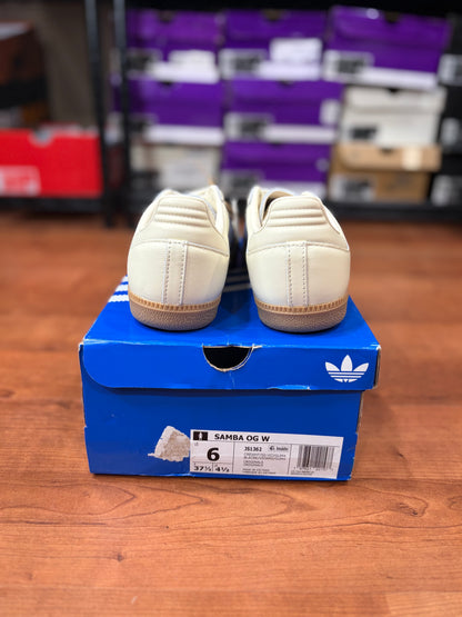 Adidas Samba OG Cream Silver Violet Gum (Brand New - 6W)