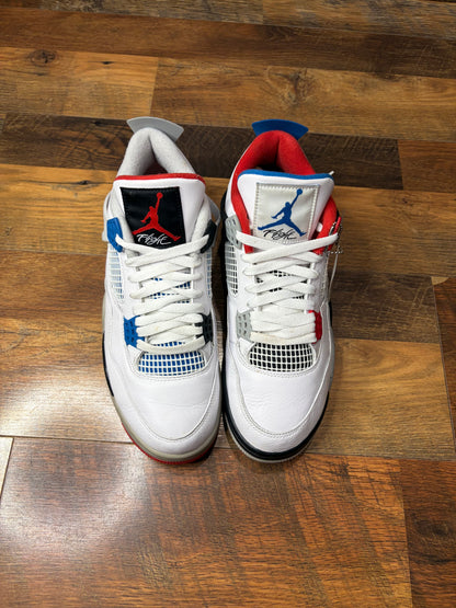 Jordan Retro 4 What The (Size 9 Mens)