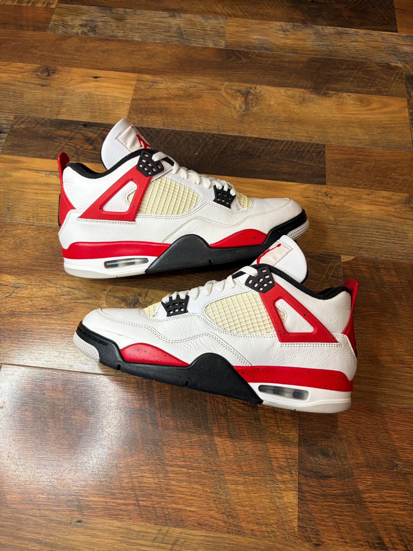 Jordan Retro 4 Red Cement (Size 10 Mens)