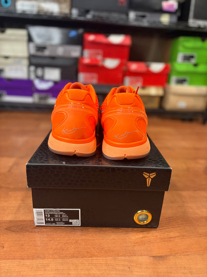 Kobe 6 Protro Total Orange (Size 13 Mens)