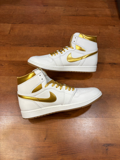 Jordan Retro 1 Metallic Gold (Brand New - 13W/11.5M)