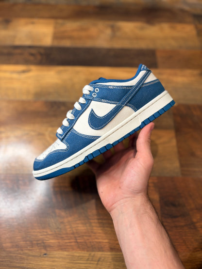 Nike Dunk Low Industrial Blue Shashiko (Brand New/No Box - 8M)