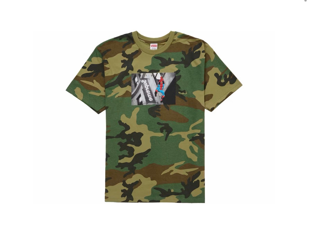 Supreme Spider-Man Camo Tee (Brand New)
