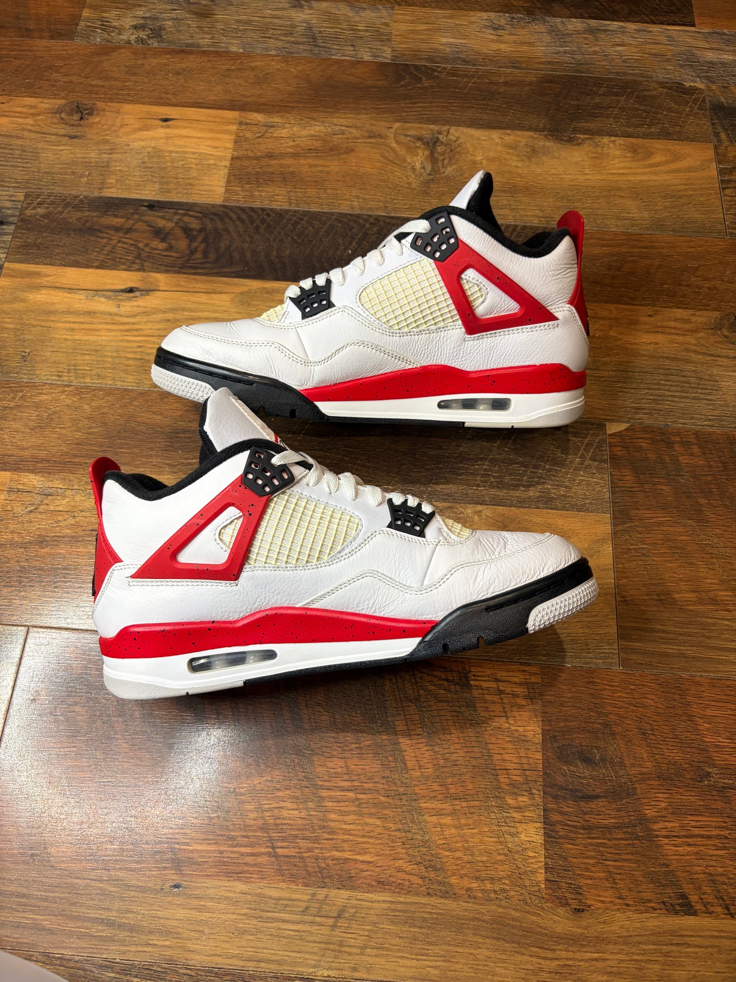 Jordan Retro 4 Red Cement (Size 10 Mens)