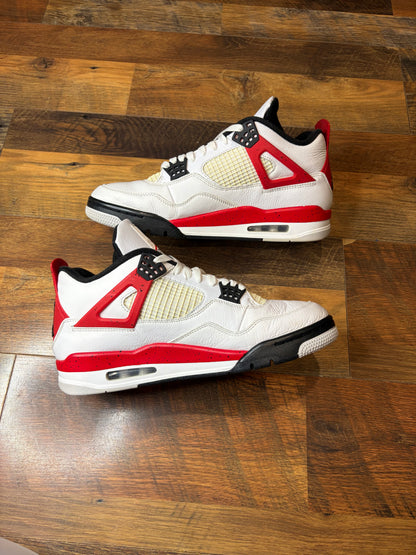 Jordan Retro 4 Red Cement (Size 10 Mens)