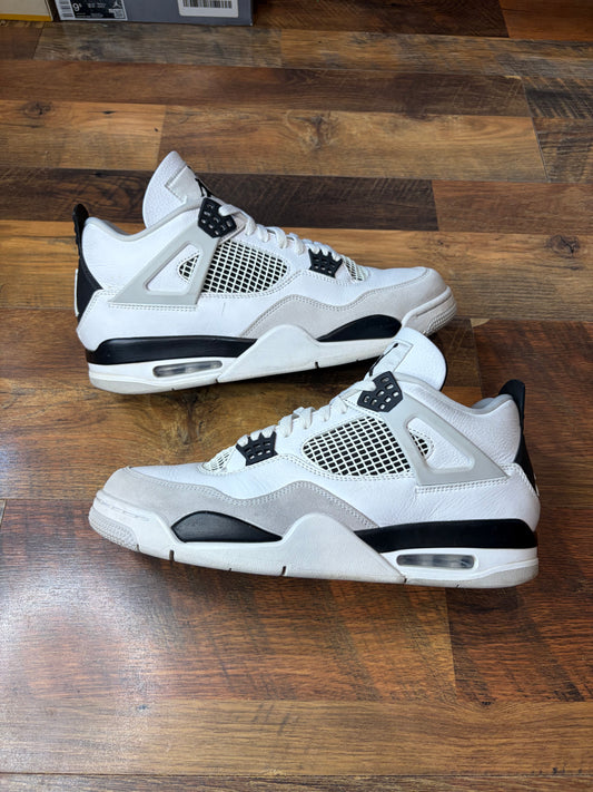 Jordan Retro 4 Military Black (Size 12 Mens)