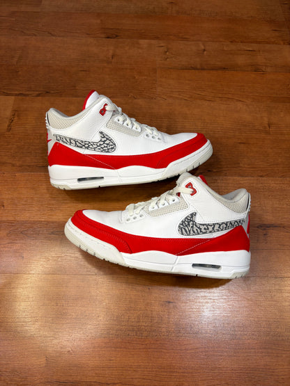 Jordan Retro 3 Tinker Hatfield University Red (Size 8.5 Mens)