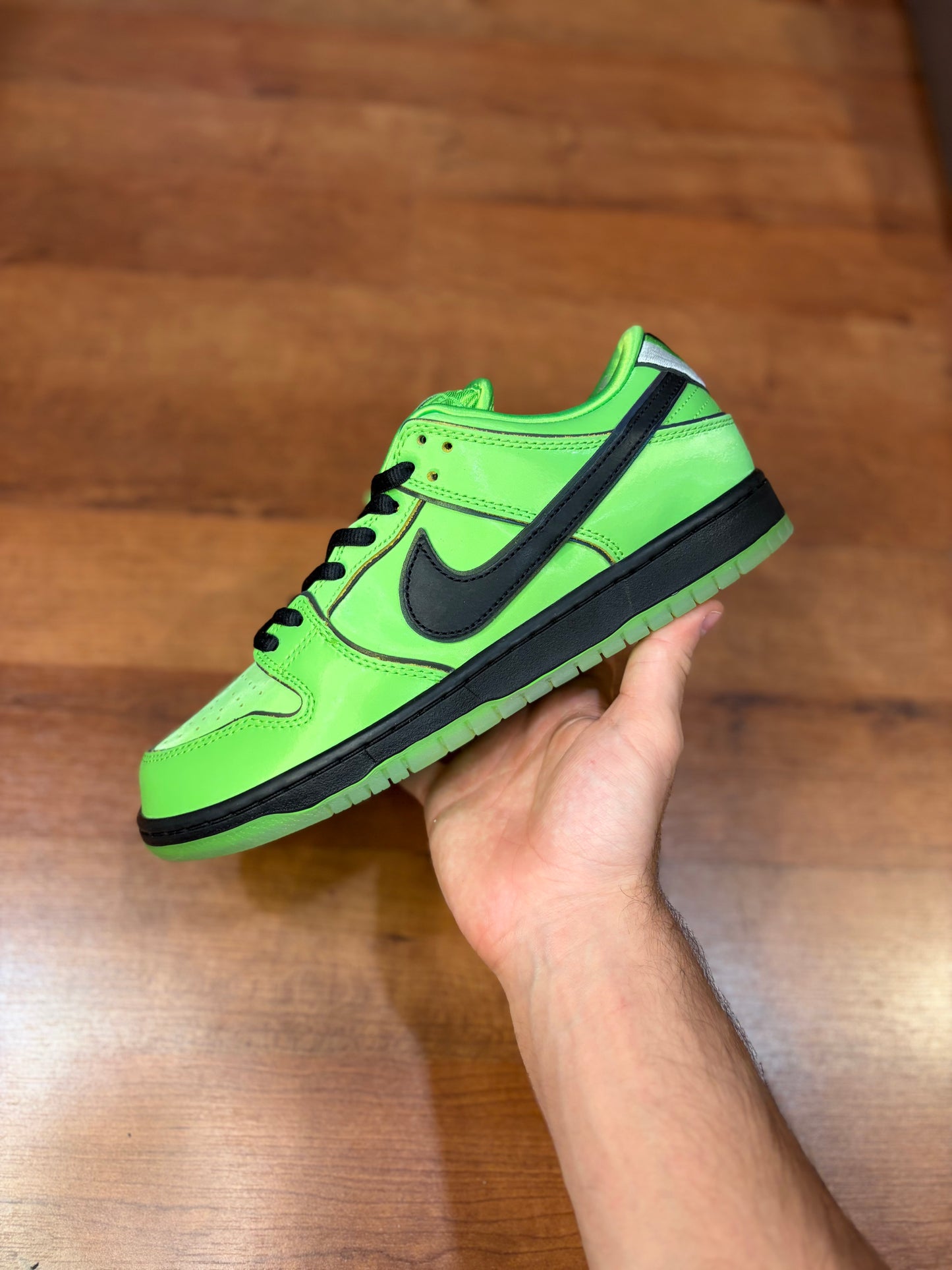Nike Dunk Low SB PowerPuff Girl Buttercup (Brand New - Mens Sizes)
