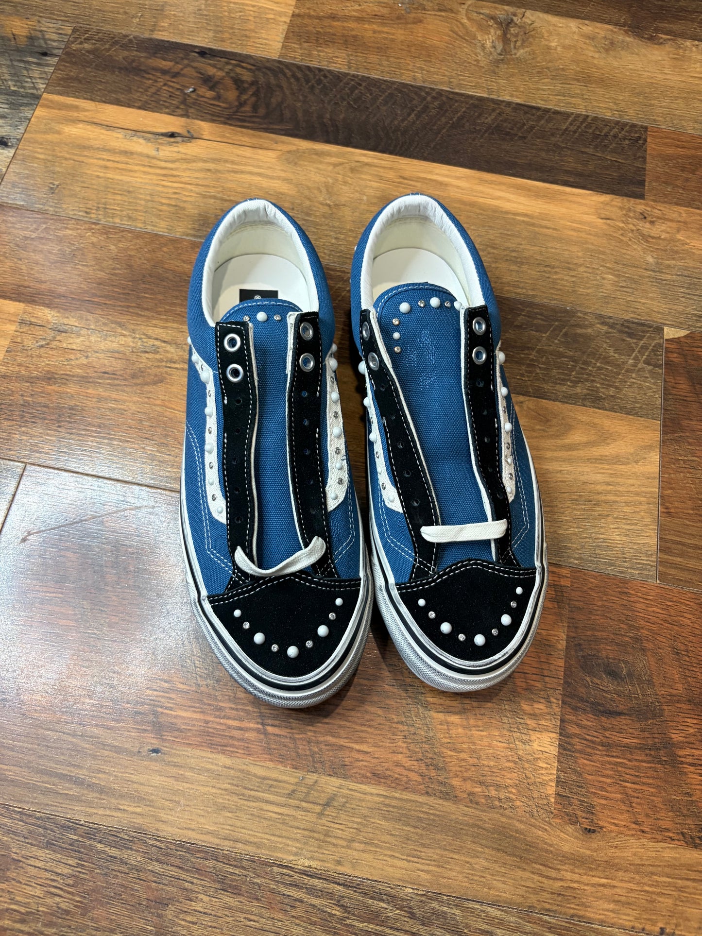 Vans LX Old Skool Pearlized Pack Navy (Brand New - 10M)