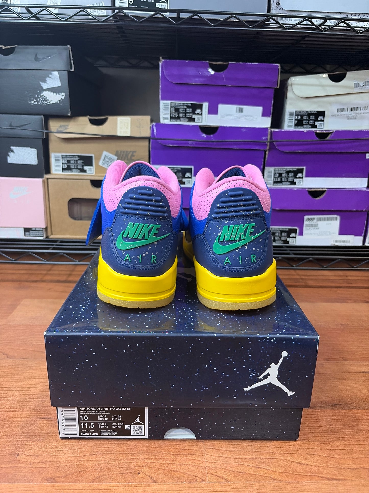 Jordan Retro 3 Brazil (Brand New - 10M)