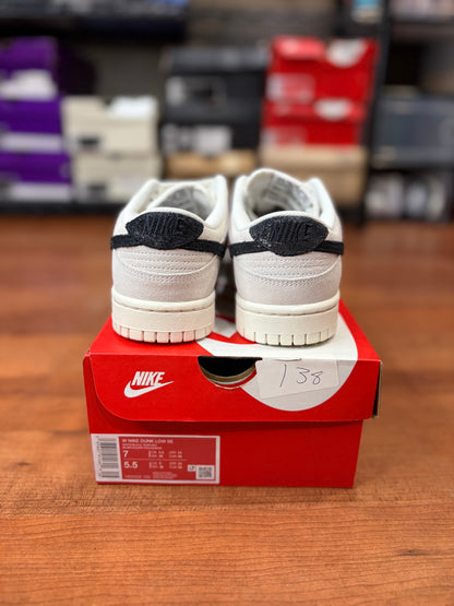 Nike Dunk Low White Team Black (Size 7W / 5.5Y)