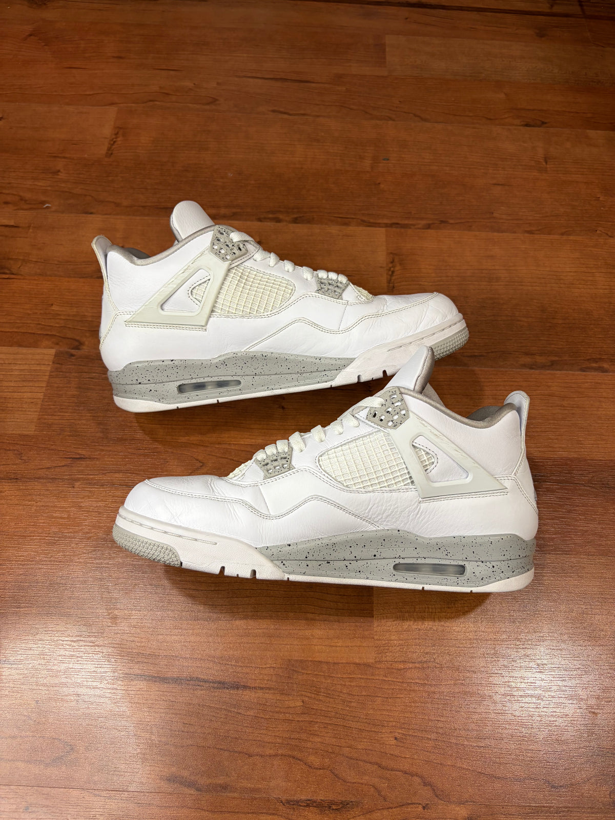 AJ4 Retro White Oreo (Size 12 Mens)