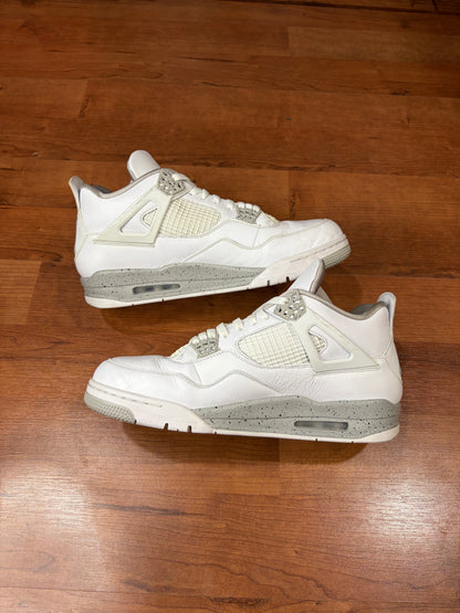 AJ4 Retro White Oreo (Size 12 Mens)