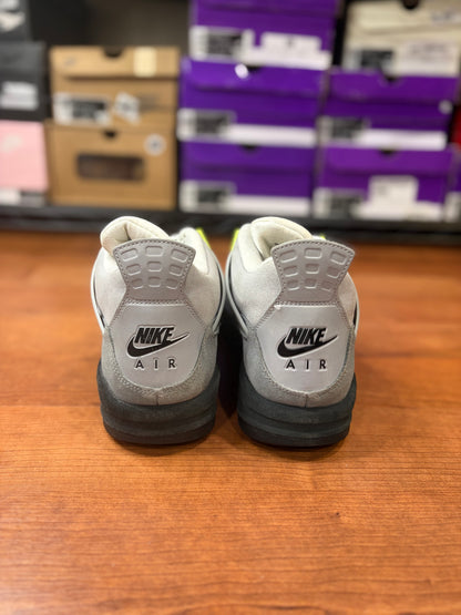 Jordan Retro 4 Neon (Size 11 Mens)