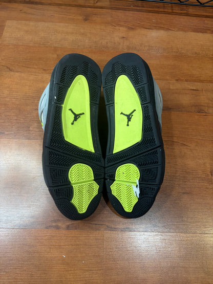 Jordan Retro 4 Neon (Size 11 Mens)