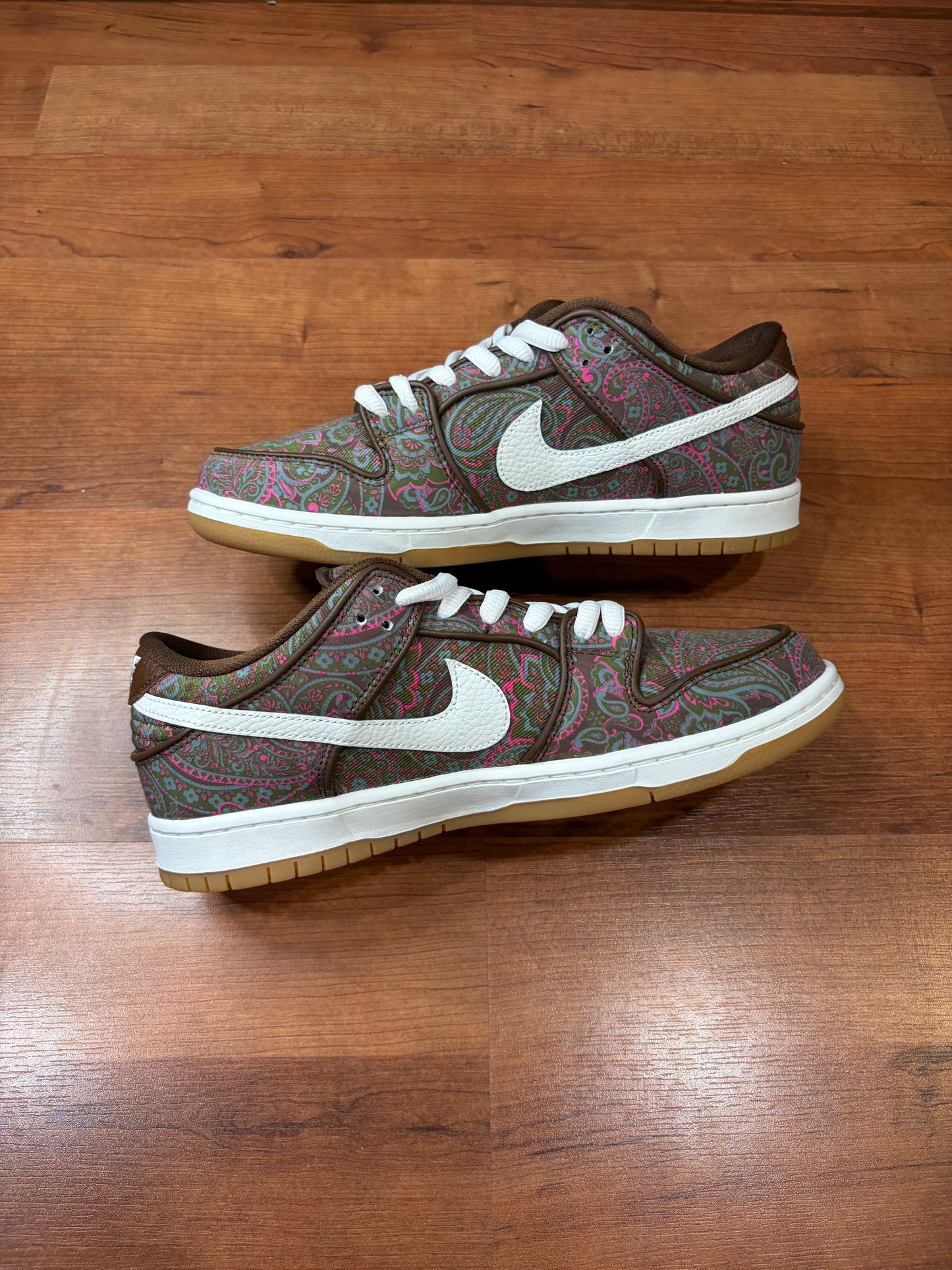 Nike Dunk Low SB Paisley Brown (Brand New - 10M)