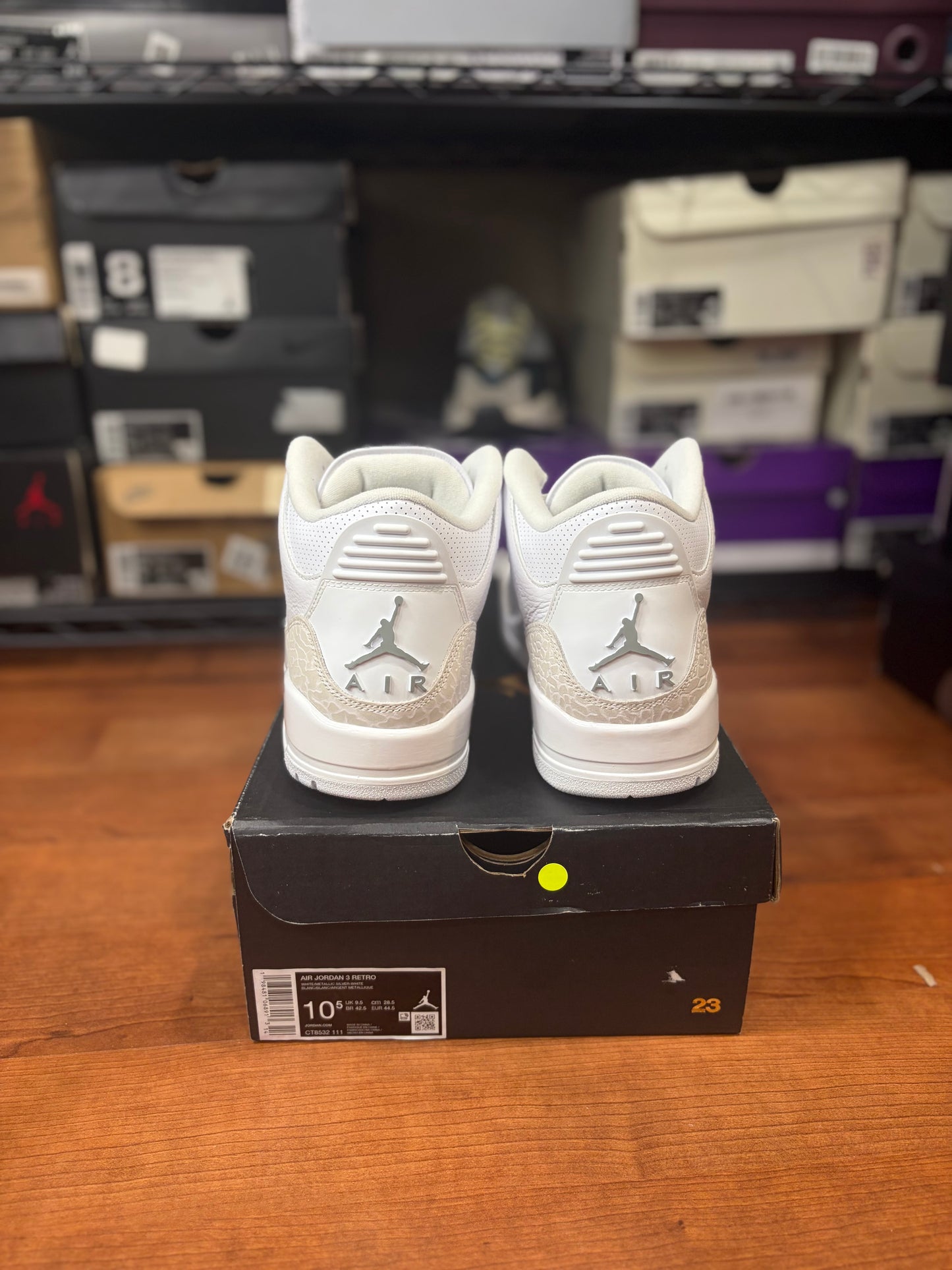 Jordan Retro 3 Pure Money (Brand New - 10.5M)