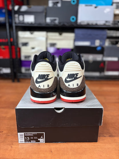 Jordan Retro 3 Worlds Best Dad (Size 13 Mens)