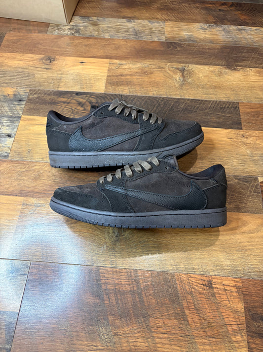 Jordan Retro 1 Low Travis Scott Velvet Brown (Size 9 Mens)
