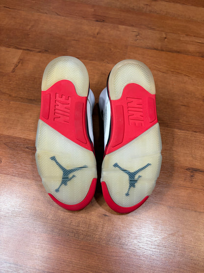 Jordan Retro 5 Fire Red (Size 8 Mens)