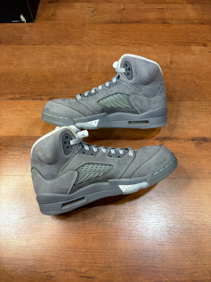 Jordan Retro 5 Wolf Grey (Size 5Y)