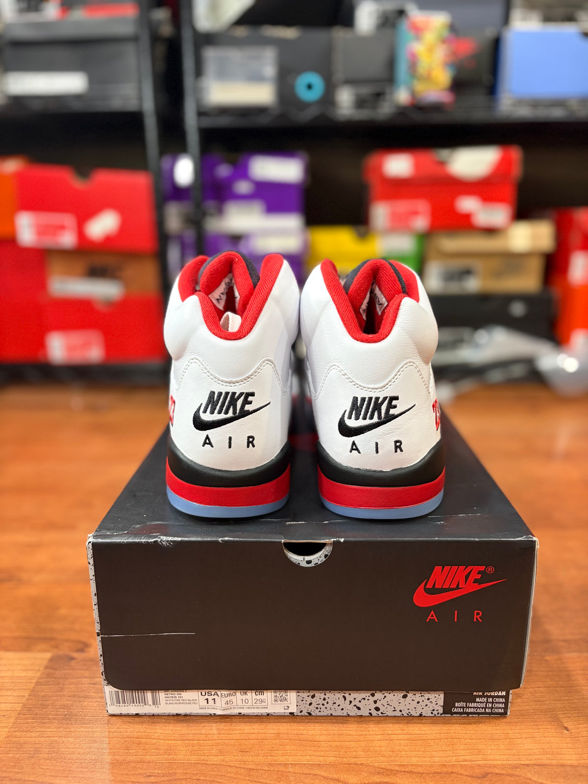 AJ5 Retro Fire Red (DS - Size 11M)