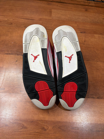 Jordan Retro 4 Red Cement (Size 12 Mens)