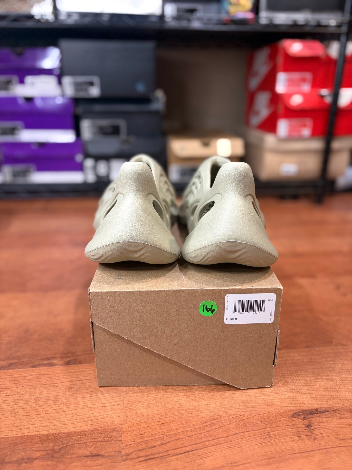 Adidas Yeezy Foam RNR Stone Salt (Brand New - 9M)