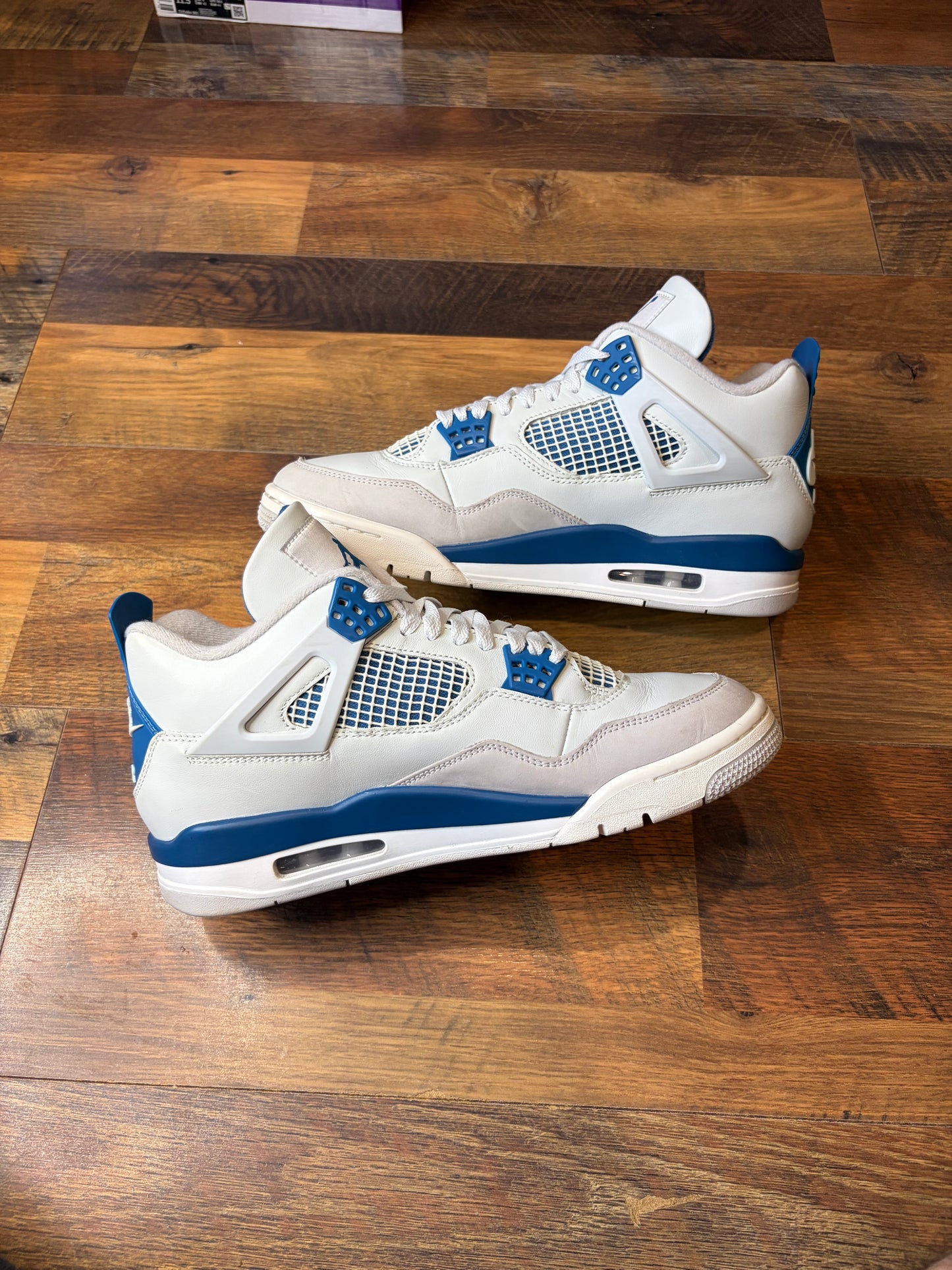 Jordan Retro 4 Military Blue (Size 10 Mens)