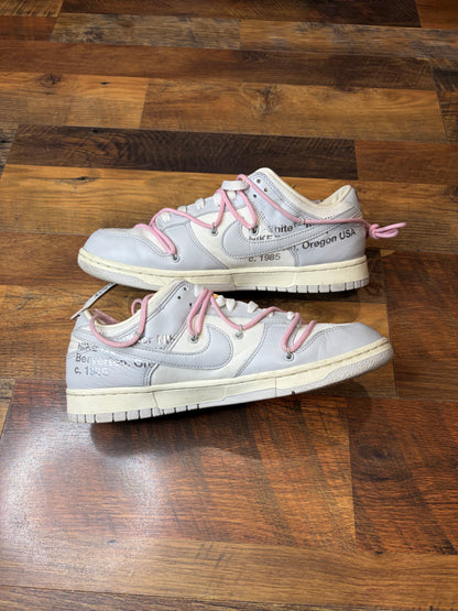Nike Dunk Low Off-White Lot 9 (Size 11 Mens)