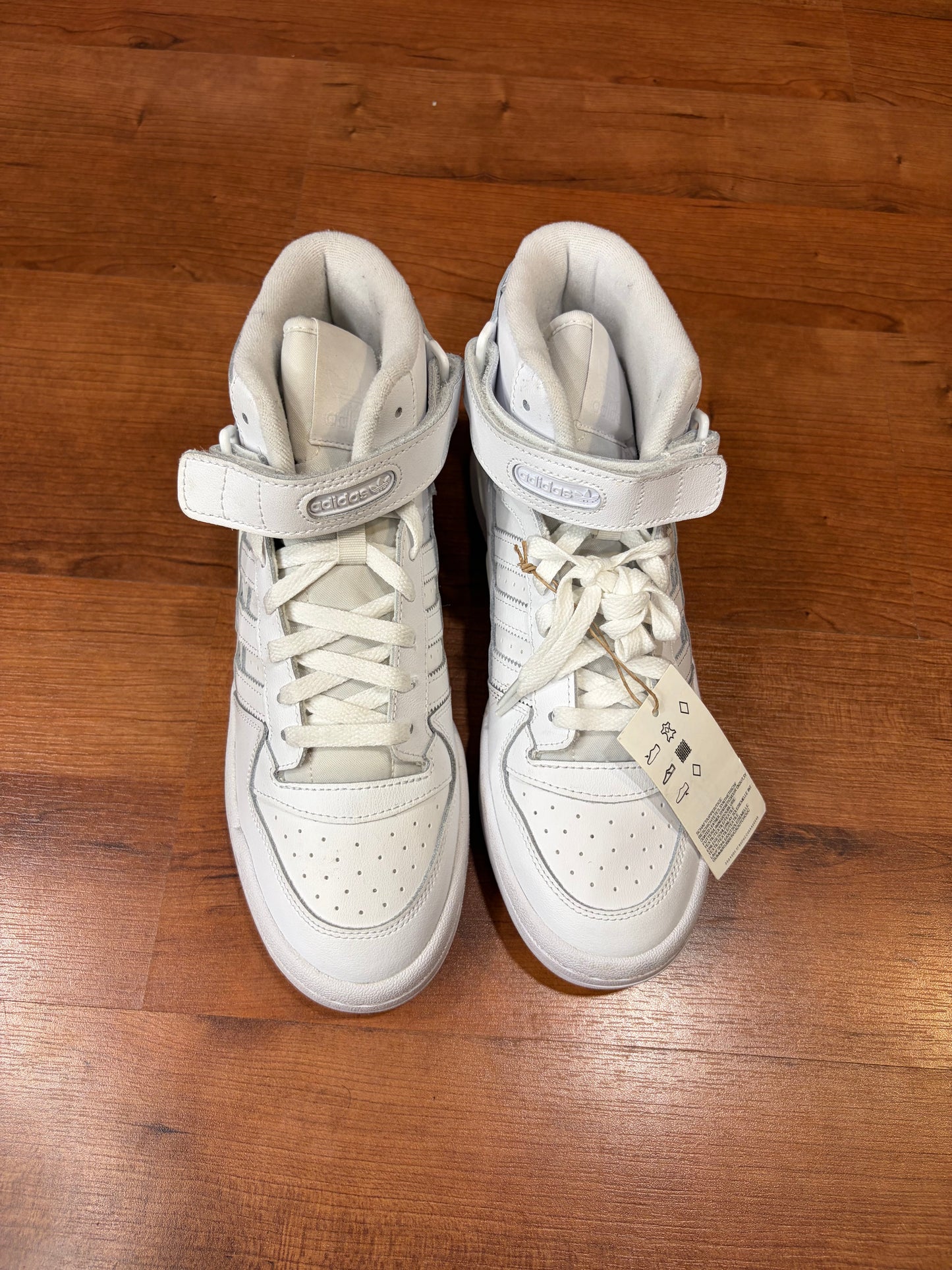 Adidas Forum Mid Triple White (Size 8 Mens)