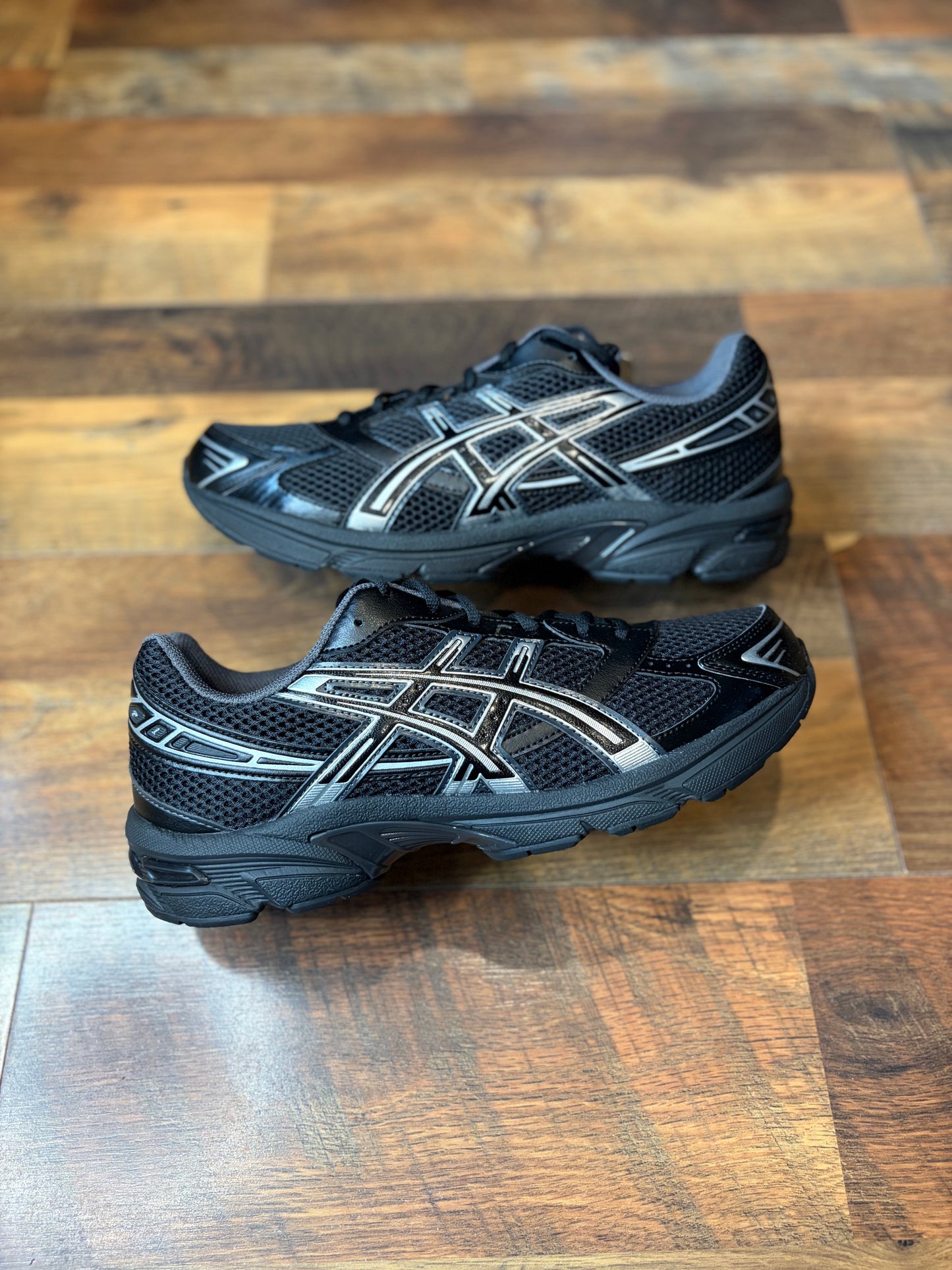 ASICS Gel-1130 Black Pure Silver (Brand New - Mens Sizes)