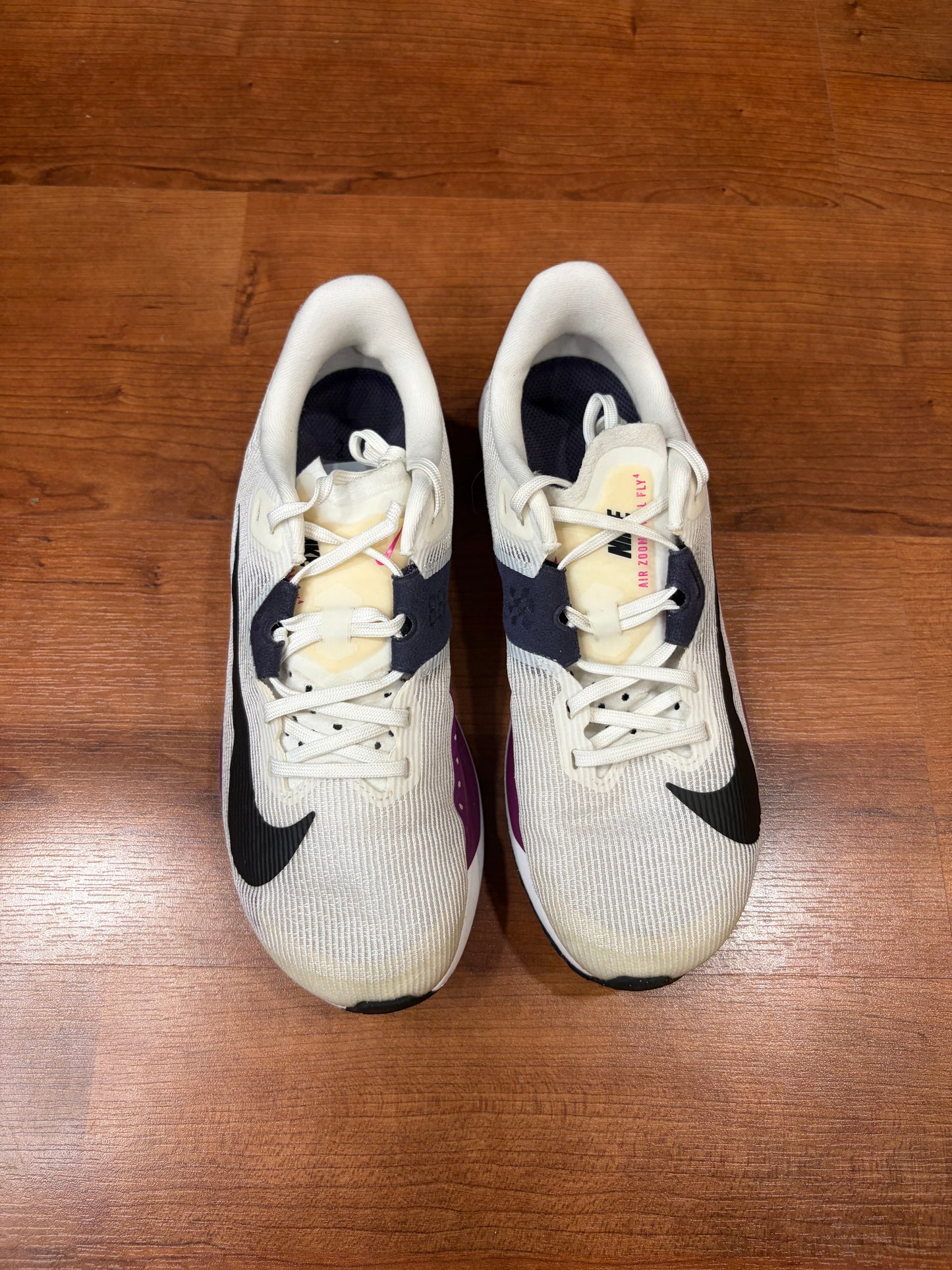 Nike Rival Fly 4 White Purple  (Size 6.5W)
