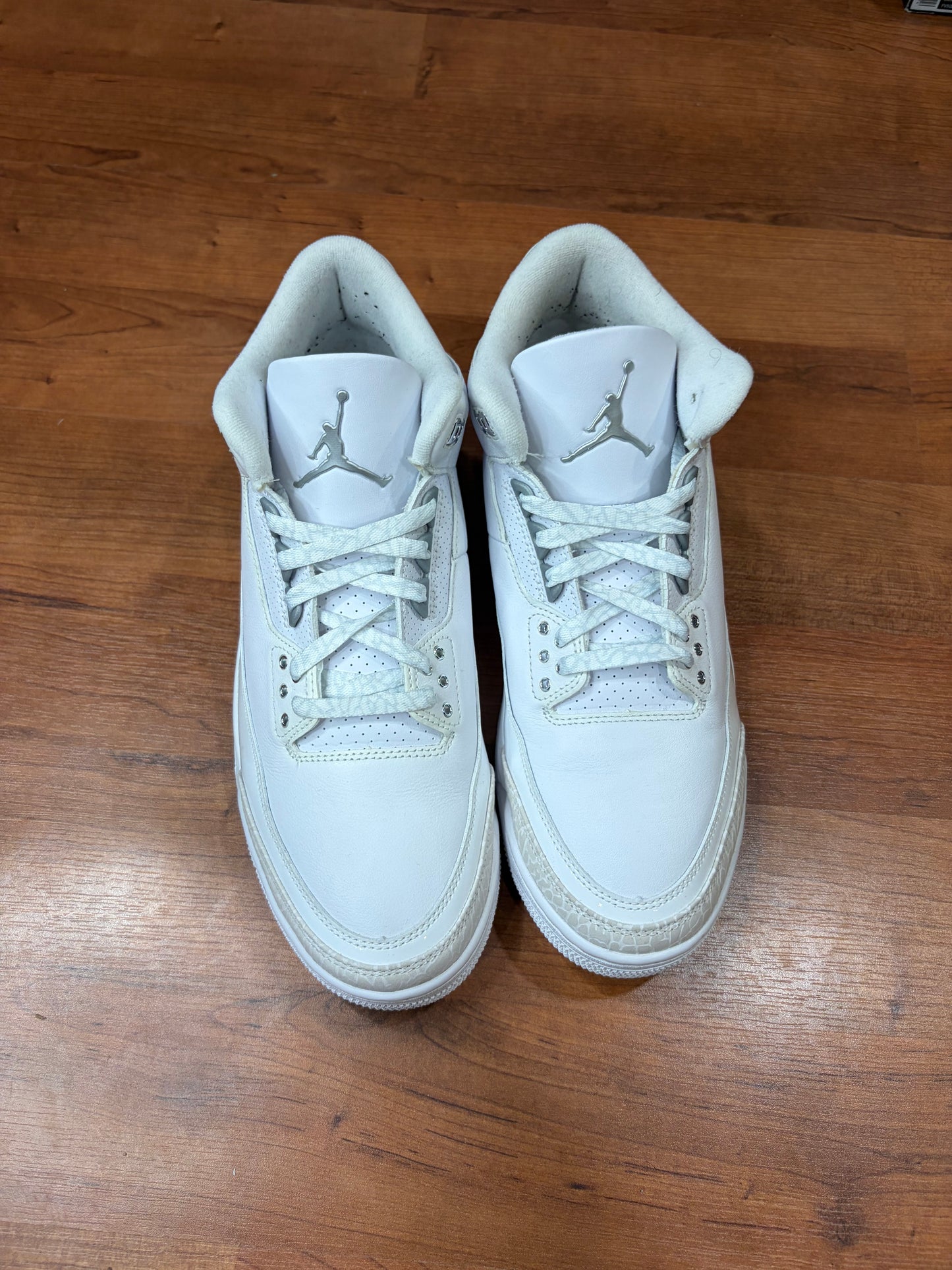 Jordan Retro 3 Pure Money (Size 11 Mens)