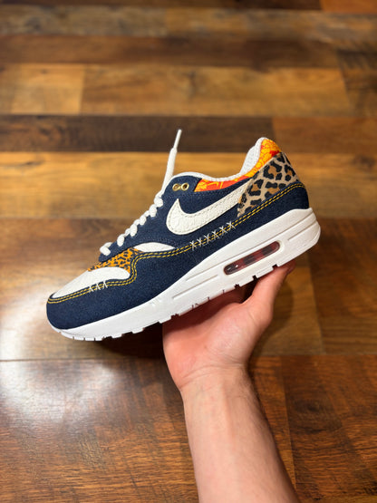 Nike Air Max 1 Denim Leopard (Brand New - 10M)