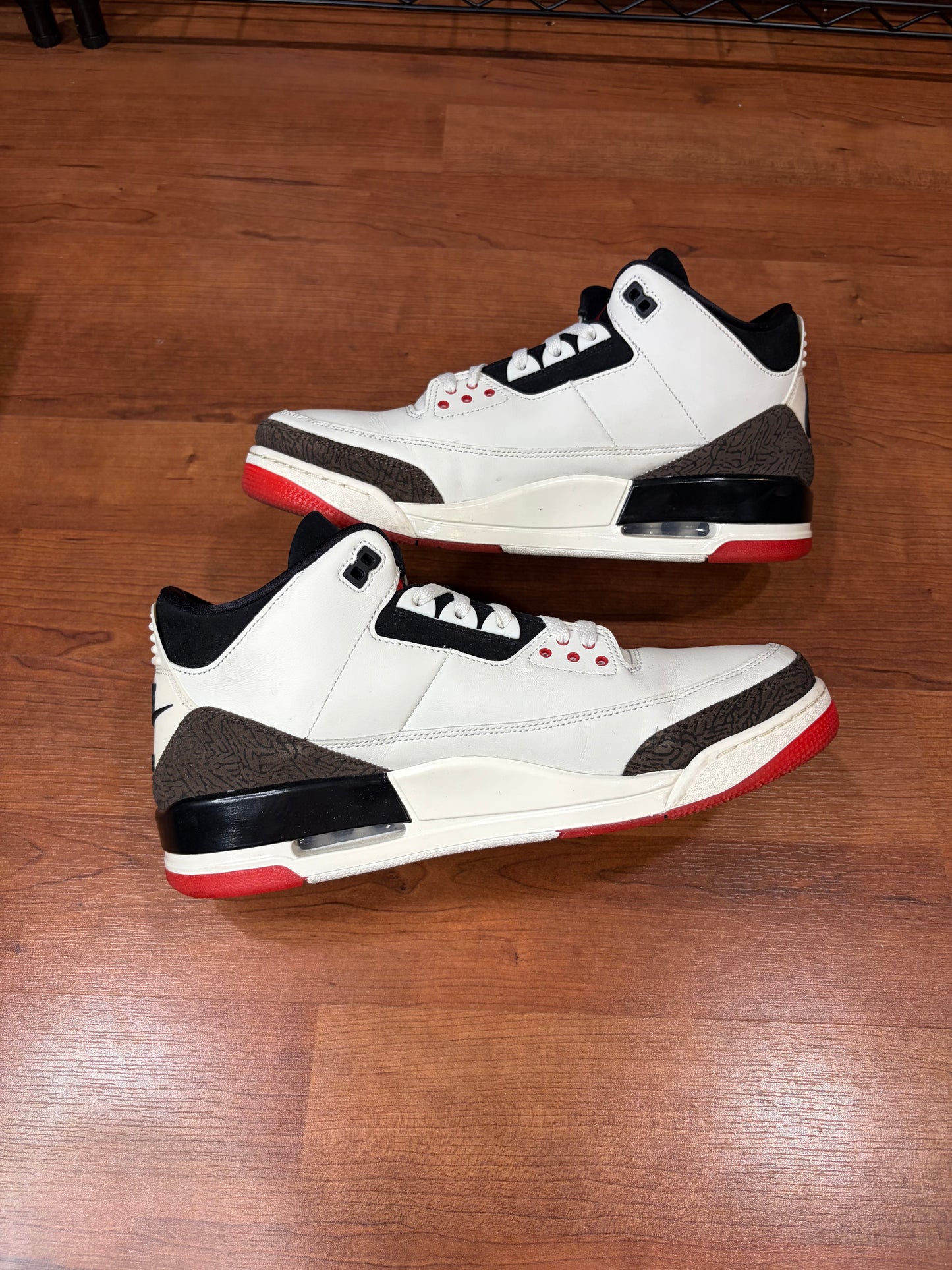 Jordan Retro 3 Worlds Best Dad (Size 13 Mens)