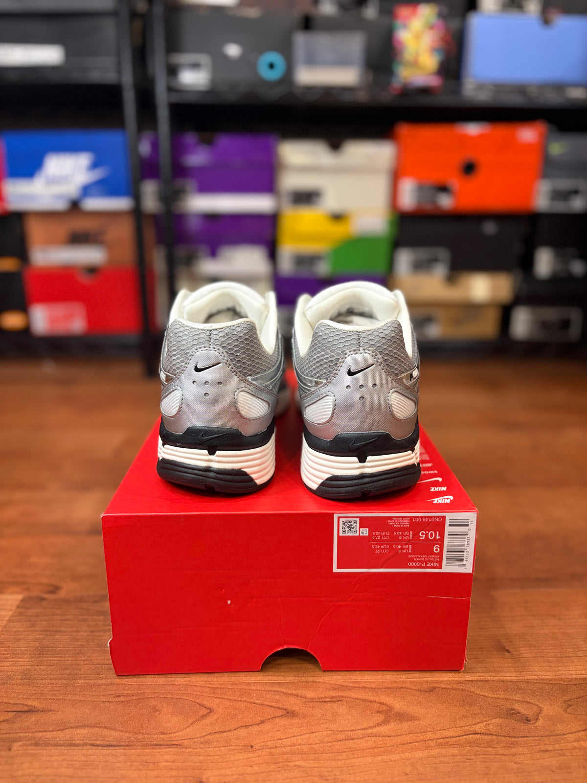 Nike P-6000 Metallic Silver (DS - Size 9 Mens)