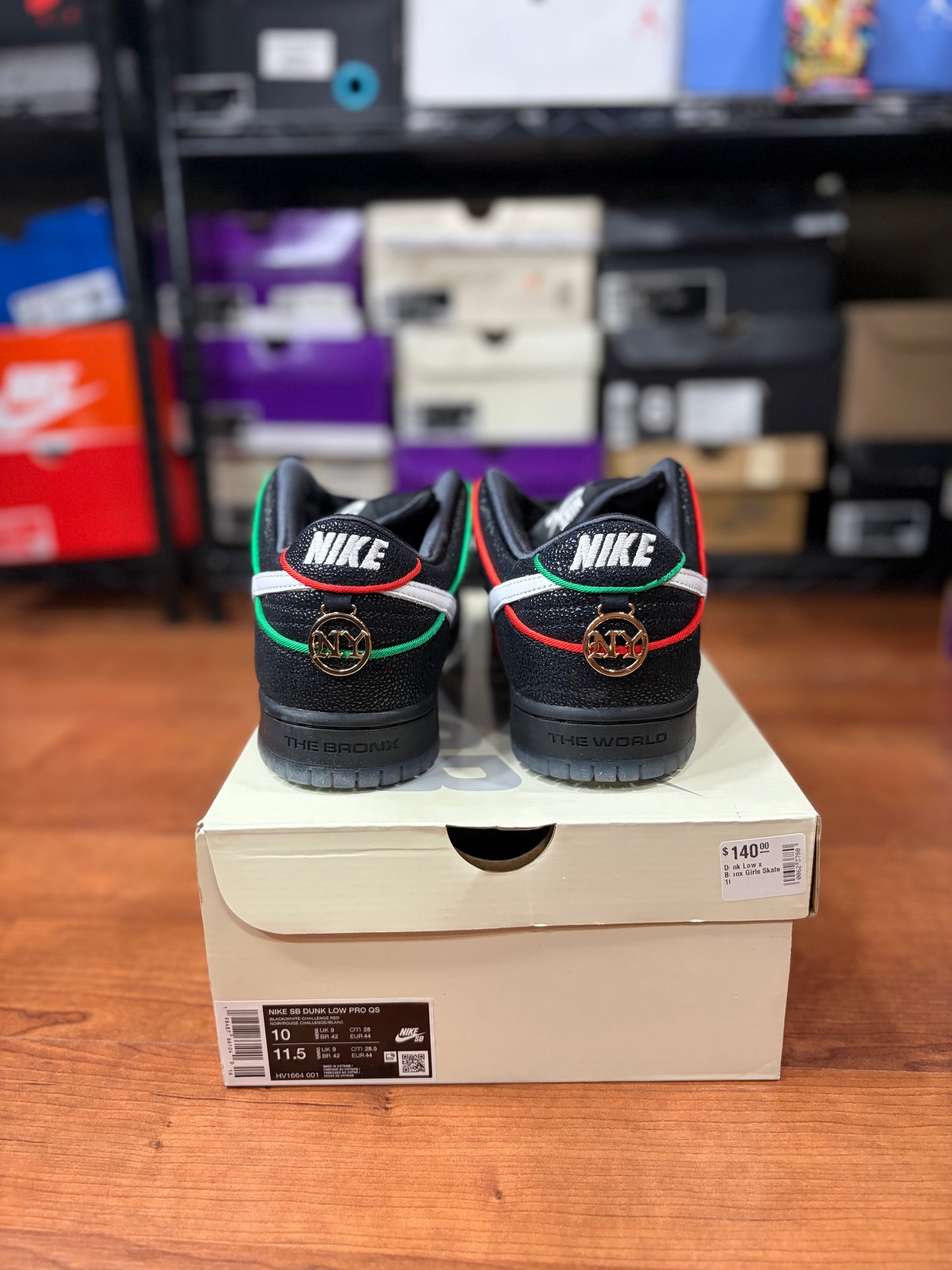 Nike Dunk Low SB Bronx Girl Skate (Brand New - 10M)