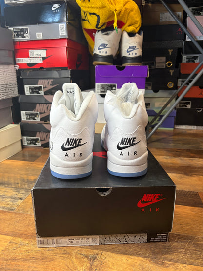 Jordan Retro 5 White Metallic (Brand New - Mens Sizes)