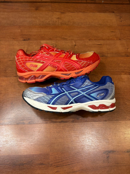 ASICS Gel-Nimbus Kith Marvel vs. Capcom Iron Man vs. Mega Man Pack Comic Included (Size 11 Mens)