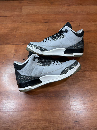 Jordan Retro 3 Wolf Grey (Size 10 Mens)