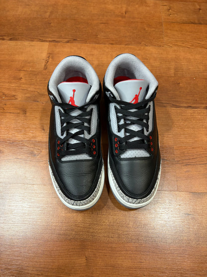 AJ3 Retro Black Cement (Size 8.5 Mens)