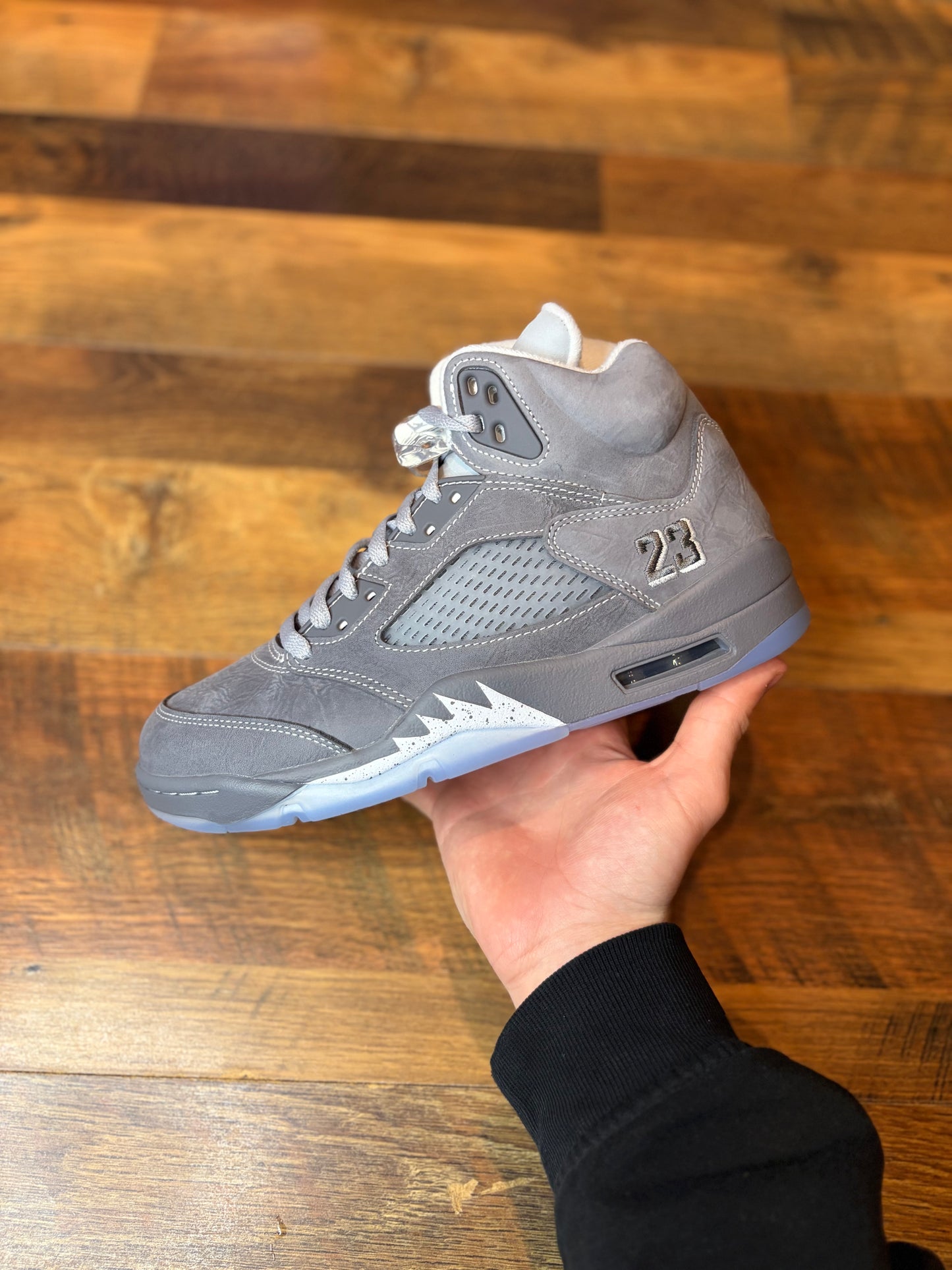 Jordan Retro 5 Wolf Grey (Brand New - Multiple Sizes)
