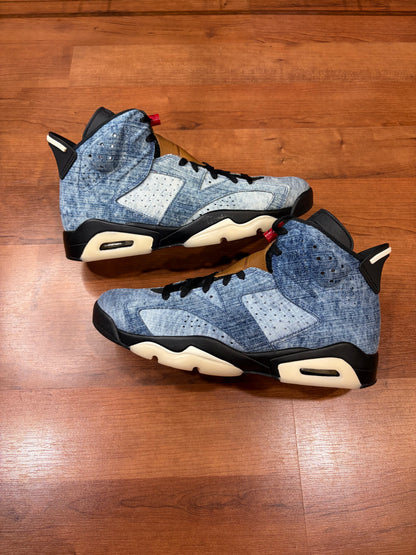 Jordan Retro 6 Denim (Brand New - 10M)