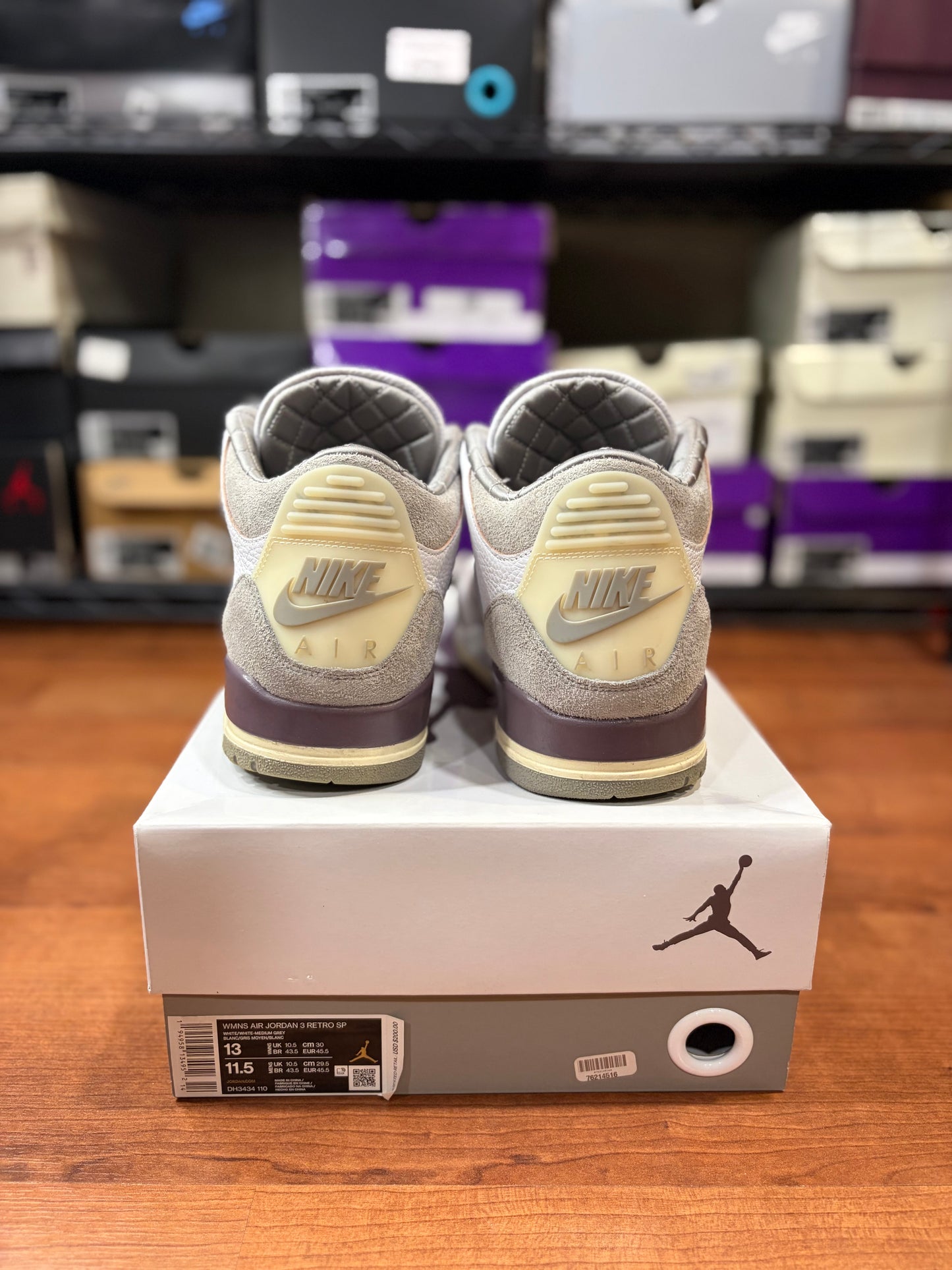 Jordan Retro 3 A Ma Maniere (Size 13W / 11.5M)