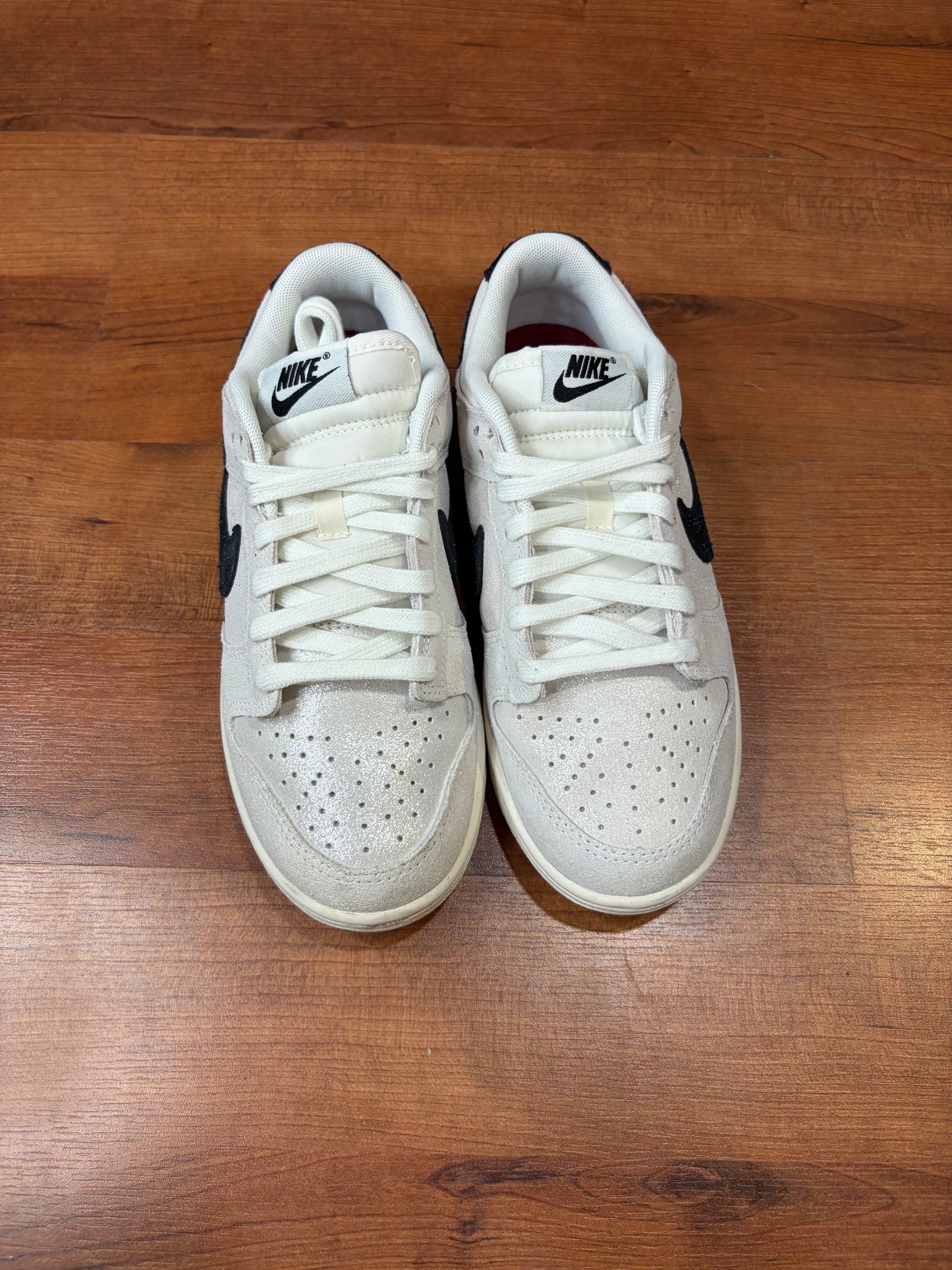 Nike Dunk Low White Team Black (Size 7W / 5.5Y)