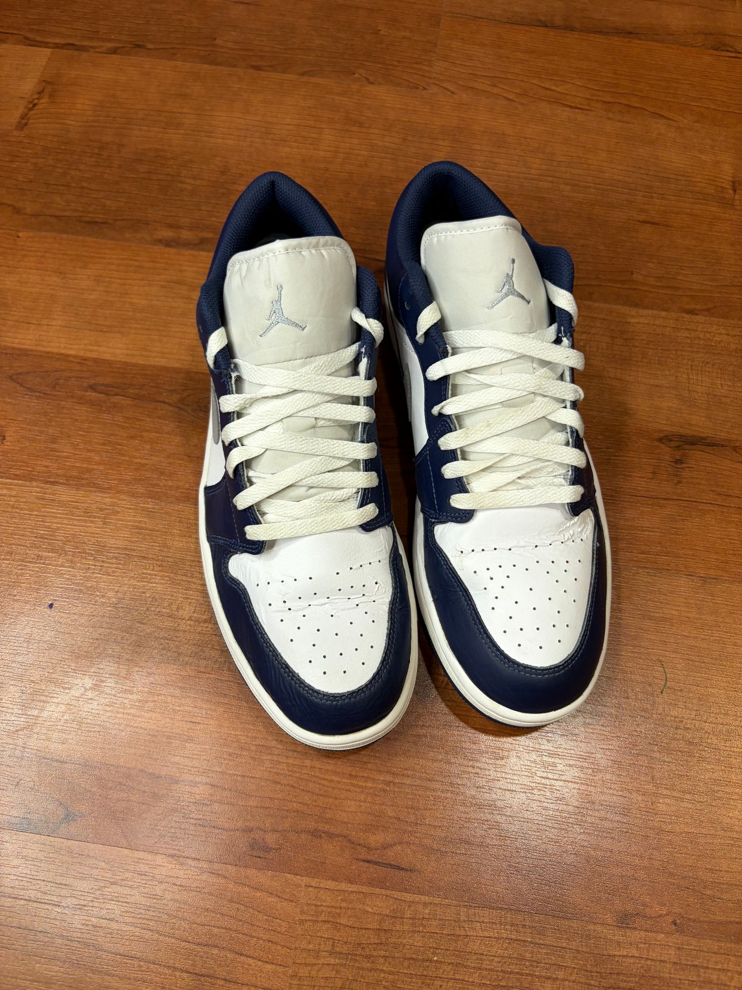 Jordan 1 Low Midnight Navy (Size 12 Mens)