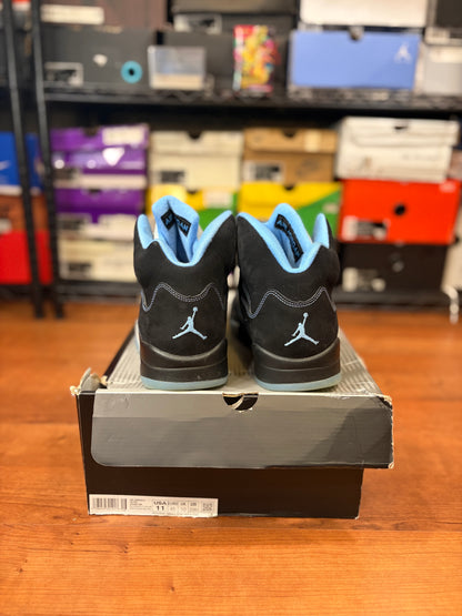 AJ5 Retro Black University Blue (Size 11 Mens)