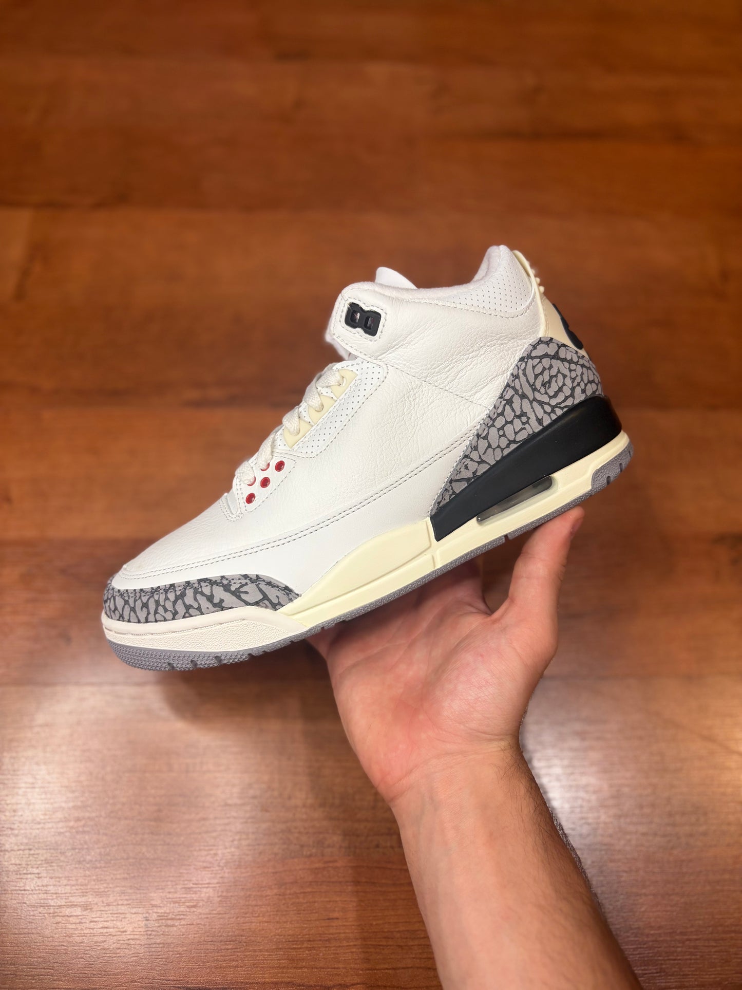 Jordan Retro 3 Reimagined White Cement (Brand New - 8M)